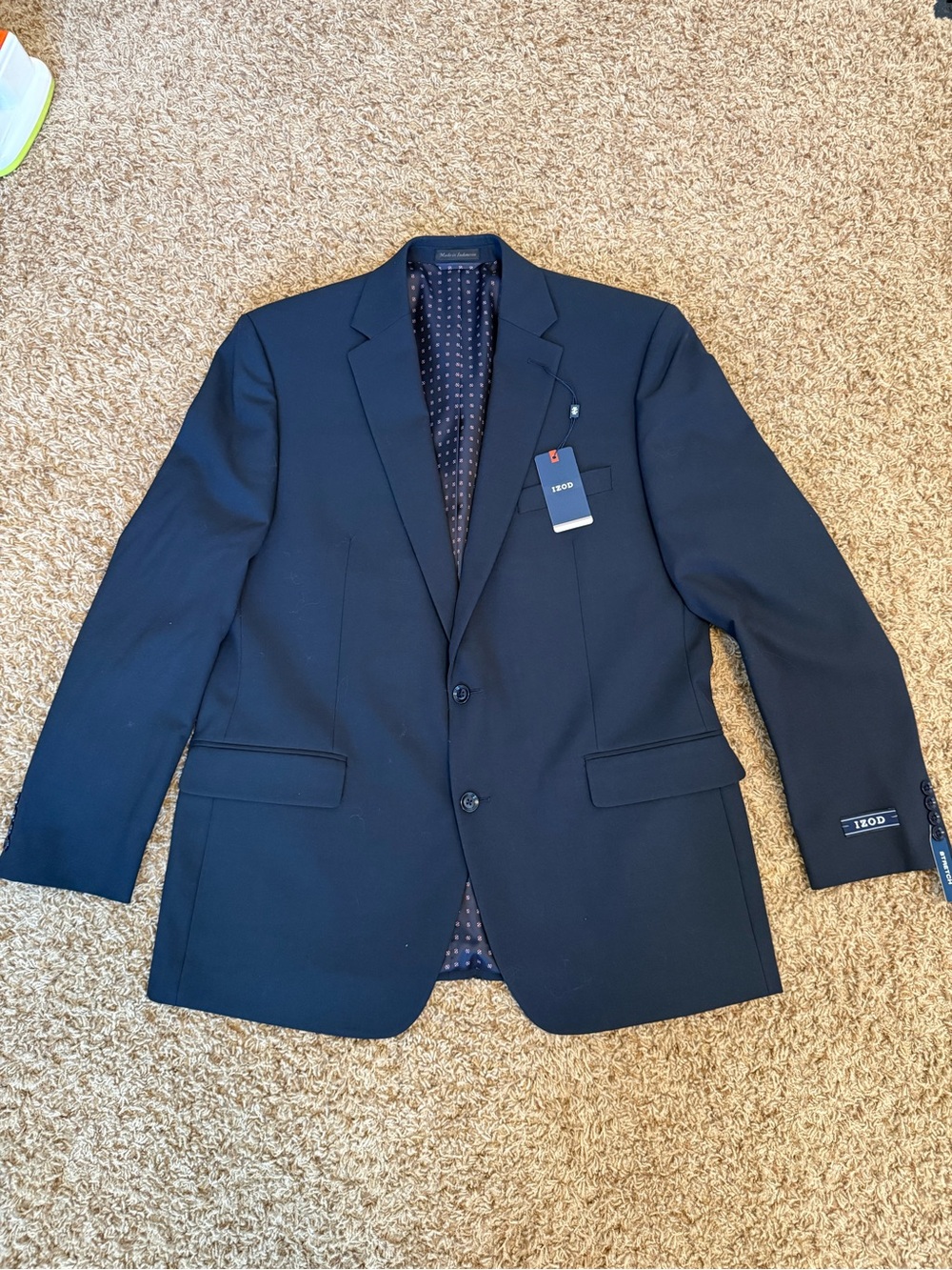 Navy IZOD Suit